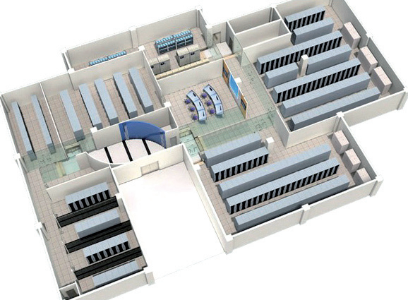 山大華天模塊化數據中心建設