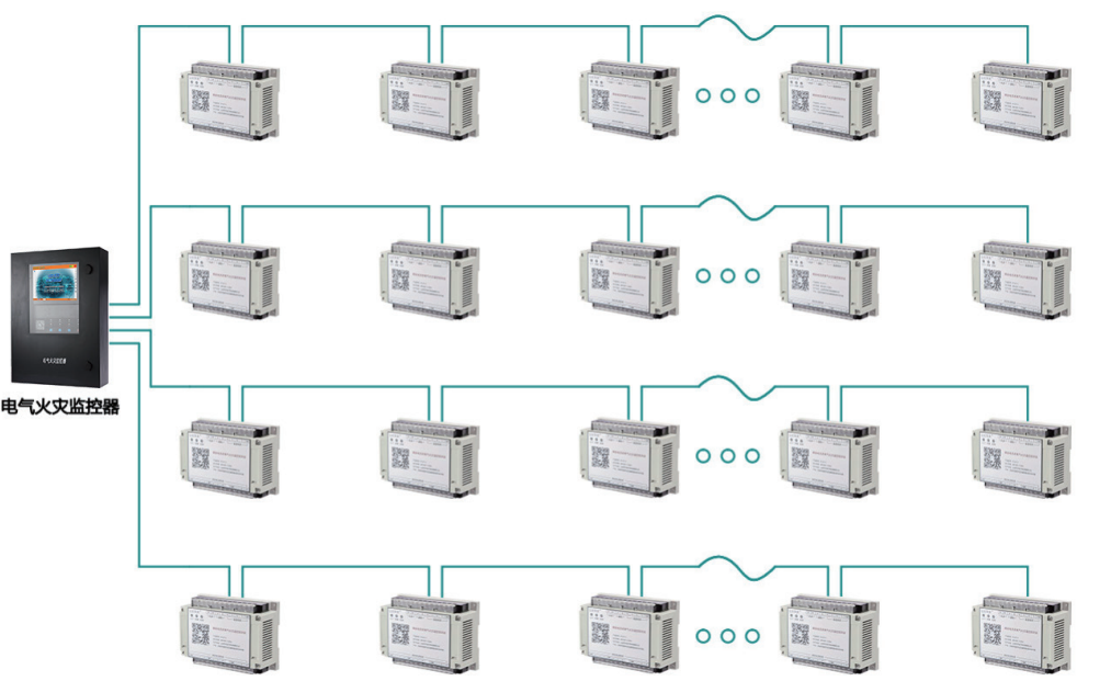 華天電氣火災(zāi)監(jiān)控器方案